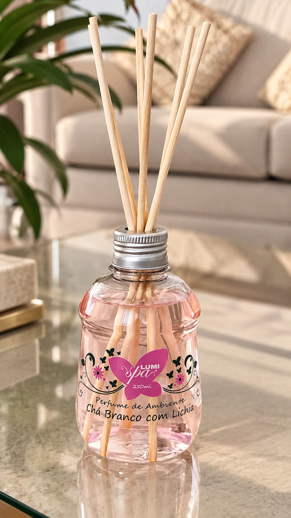 Perfume de Ambiente Chá Branco com Lichia