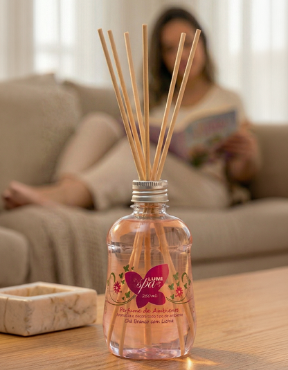 Perfume de Ambiente Chá Branco com Lichia