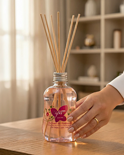 Perfume de Ambiente Chá Branco com Lichia