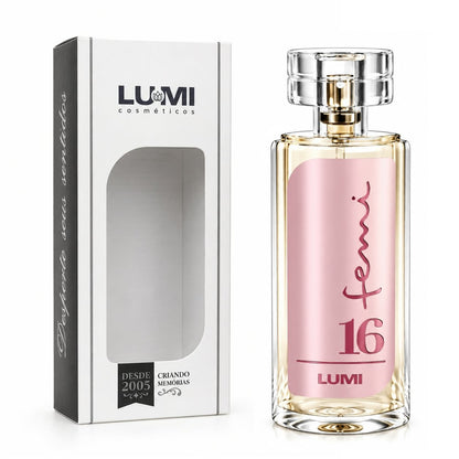 Perfume Feminino Femi 16 105 ml – Inspiração 212 Sexy