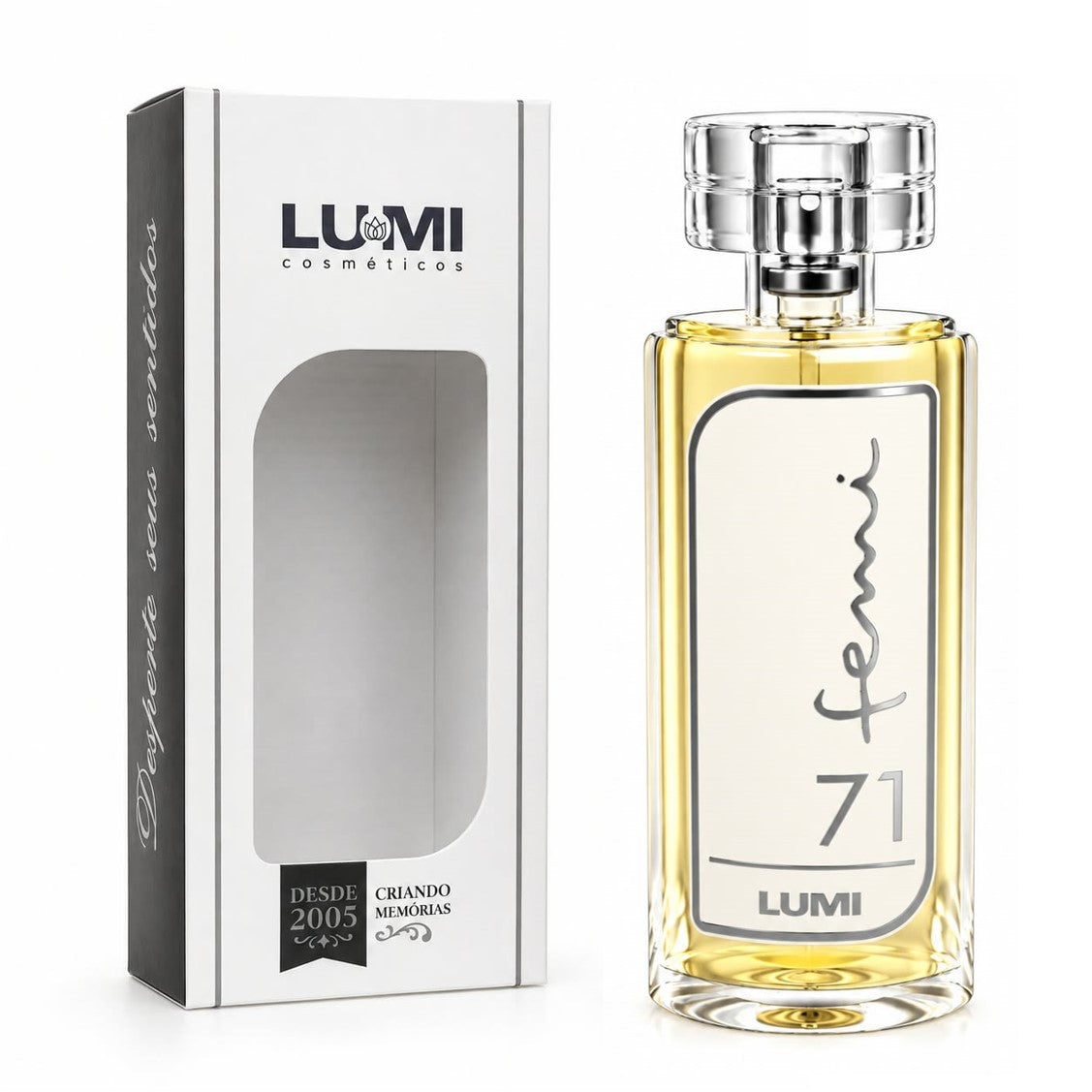 Perfume Feminino Femi nº 71 105 ml – Inspiração Eternity