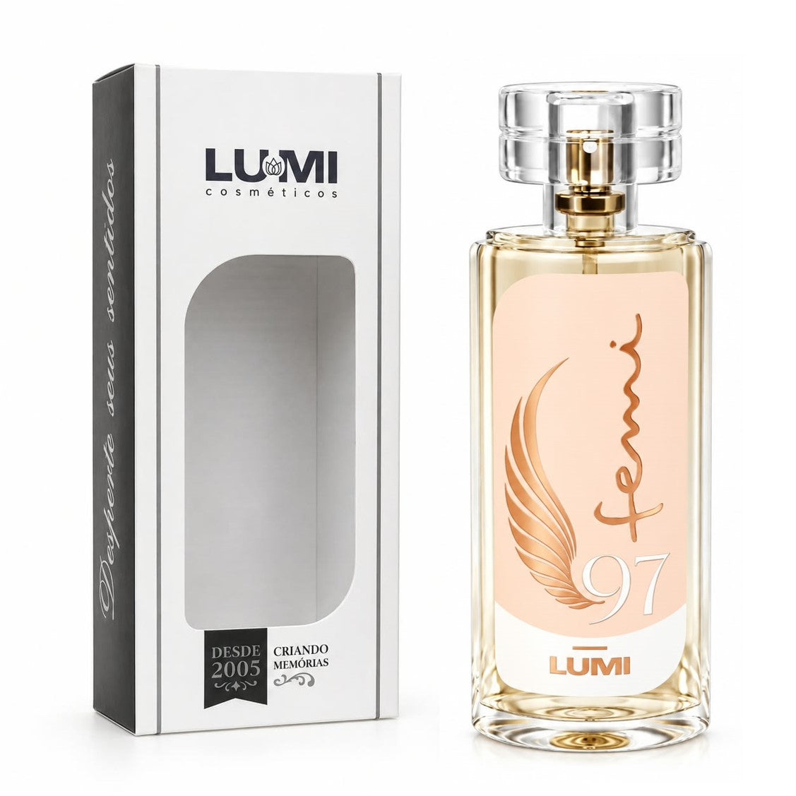 Perfume Feminino Femi nº 97 105 ml – Inspiração Olympea