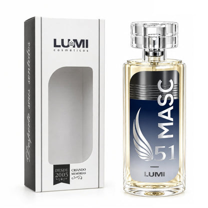 Perfume Masculino MASC nº 51 105 ml – Inspiração Invictus