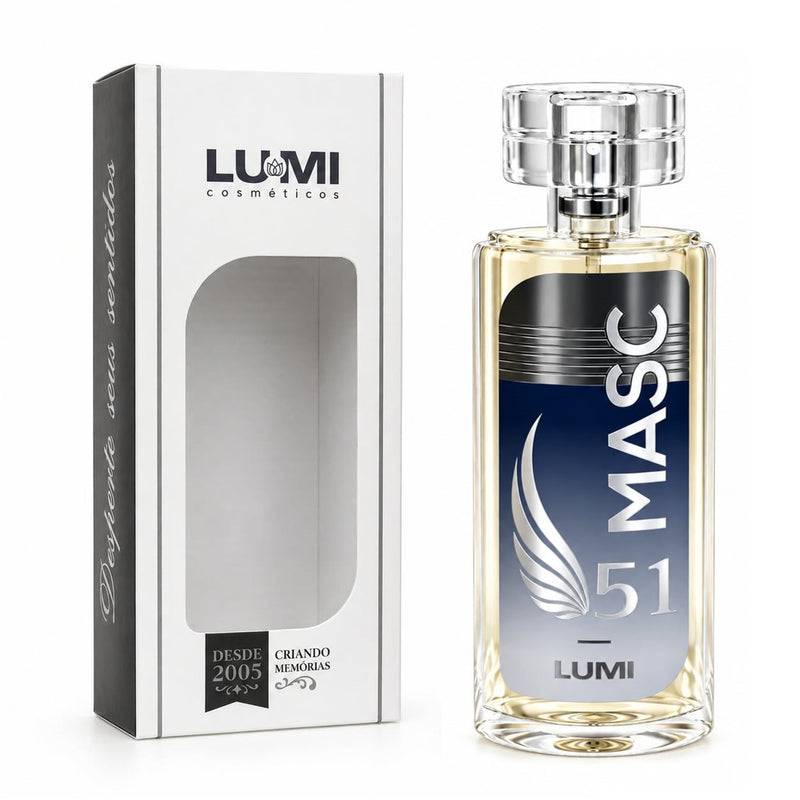 Perfume Masculino MASC nº 51 105 ml – Inspiração Invictus